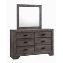 Elements International Nathan Dresser Mirror NH100MR IMAGE 2