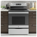  GE 30-inch Freestanding Electric Range with Convection JB655SKSS IMAGE 12