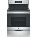  GE 30-inch Freestanding Electric Range with Convection JB655SKSS IMAGE 1