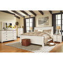  Willowton B267B10 King Panel Bed IMAGE 2