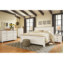  Willowton B267B10 King Panel Bed IMAGE 3