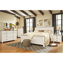  Willowton B267B10 King Panel Bed IMAGE 4