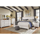  Willowton B267B11 King Sleigh Bed IMAGE 4