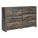  Signature Design by Ashley Drystan B211B75 6 pc Queen Bookcase Bedroom Set IMAGE 3