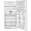  Color_White  -- 33 inch, 20.5 cu. ft. Top Freezer Refrigerator IMAGE 2