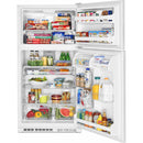  Color_White  -- 33 inch, 20.5 cu. ft. Top Freezer Refrigerator IMAGE 3