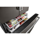  KitchenAid 36-inch, 23.8 cu. ft. Counter-Depth French 3-Door Refrigerator with Ice and Water KRFC704FBS IMAGE 5
