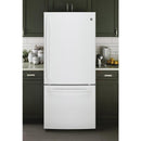  Color_White  -- 30 inch, Bottom Freezer Refrigerator IMAGE 4