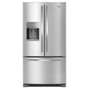  Color_Stainless Steel  -- 36 inch, 24.7 cu. ft. French 3 Door Refrigerator with Ice and Water Dispensing System IMAGE 1