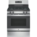  GE 30-inch Freestanding Gas Range JGB645SEKSS IMAGE 1
