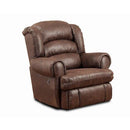  Homestretch Furniture Goliath Power Fabric and Leather Look Recliner with Wall Recline 113-99-21 IMAGE 1