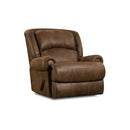  Homestretch Furniture Cooperstown Power Rocker Fabric and Leather Look Recliner 131-98-21 IMAGE 1