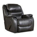  Homestretch Furniture Niagra Rocker Polyurethane Recliner 150-91-17 IMAGE 1