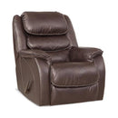  Homestretch Furniture Niagra Rocker Polyurethane Recliner 150-91-20 IMAGE 1