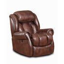  Homestretch Furniture Cody Power Fabric and Leather Look Recliner 101-99-21 IMAGE 1
