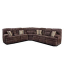  Homestretch Furniture Double Play Reclining Fabric 3 pc Sectional 103-30-22/103-00-22/103-22-22 IMAGE 1