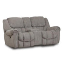  Homestretch Furniture Del Mar Reclining Fabric Loveseat with Console 122-23-14 IMAGE 1