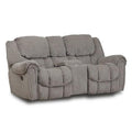  Manufacturer Color_Granite  -- Del Mar Power Reclining Fabric Loveseat with Console IMAGE 1