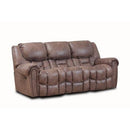  Manufacturer Color_Mocha  -- 122-39-21 Double Reclining Power Sofa IMAGE 1
