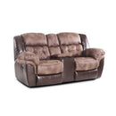  Homestretch Furniture Fenway Power Reclining Fabric Loveseat with Console 139-29-17 IMAGE 1