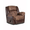  Homestretch Furniture Fenway Power Rocker Fabric and Leather Look Recliner 139-98-17 IMAGE 1