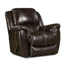  Homestretch Furniture Princeton Rocker Leather Recliner 143-91-20 IMAGE 1