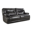  Manufacturer Color_Smoke  -- Hinsdale Power Reclining Fabric and Leather Look Sofa IMAGE 1