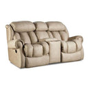  Manufacturer Color_Stone  -- Cody Reclining Fabric Loveseat with Console IMAGE 1