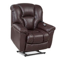  Homestretch Furniture Bonded Leather Lift Chair 116-55-21 IMAGE 1