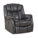  Homestretch Furniture Power Rocker Leather Look Recliner 163-98-14 IMAGE 1
