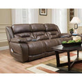  158-37-21 Double Reclining Power Sofa IMAGE 1