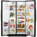  Color_Black  -- 36 inch, 28.5 cu. ft. Side By Side Refrigerator IMAGE 2