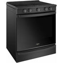  Whirlpool 30-inch Slide-In Electric Range WEE750H0HB IMAGE 3