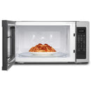  Whirlpool 24-inch, 2.2 cu. ft. Countertop Microwave Oven WMC50522HZ IMAGE 3