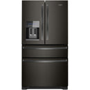  Color_Black Stainless  -- 36 inch, 24.5 cu. ft. French 4 Door Refrigerator IMAGE 1