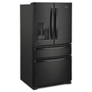  Color_Black Stainless  -- 36 inch, 24.5 cu. ft. French 4 Door Refrigerator IMAGE 2