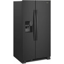  Color_Black  -- 33 inch, cu. ft. Side By Side Refrigerator IMAGE 3