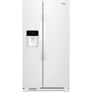  Color_White  -- 36 inch, 24.55 cu. ft. Side By Side Refrigerator IMAGE 1