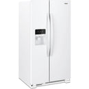  Color_White  -- 36 inch, 24.55 cu. ft. Side By Side Refrigerator IMAGE 7