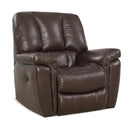  Homestretch Furniture Power Rocker Leather Look Recliner 159-98-21 IMAGE 1
