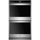  Whirlpool 27-inch, 8.6 cu. ft. Built-In Double Wall Oven WOD77EC7HS IMAGE 1