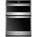  Whirlpool 27-inch, 5.7 cu. ft. Microwave and Oven Combination Wall Oven WOC75EC7HS IMAGE 1
