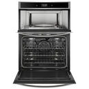  Whirlpool 27-inch, 5.7 cu. ft. Microwave and Oven Combination Wall Oven WOC75EC7HS IMAGE 2