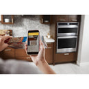  Whirlpool 27-inch, 5.7 cu. ft. Microwave and Oven Combination Wall Oven WOC75EC7HS IMAGE 6