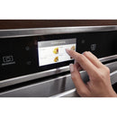 Whirlpool 27-inch, 5.7 cu. ft. Microwave and Oven Combination Wall Oven WOC75EC7HS IMAGE 7