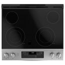 GE 30-inch Slide-In Electric Range JS645SLSS IMAGE 2