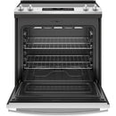  GE 30-inch Slide-In Electric Range JS645SLSS IMAGE 3