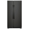  Color_Black  -- 33 inch, 21.7 cu. ft. Freestanding Side by side Refrigerator with Adaptive Defrost IMAGE 1