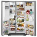  Whirlpool 36-inch, 20.59 cu.ft. Counter-Depth, Side-by-side Refrigerator with External Water and ice Dispensing System with EveryDrop™ Filtration WRSA71CIHZ IMAGE 3