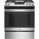  GE 30-inch Slide-In Gas Range JGSS66SELSS IMAGE 1